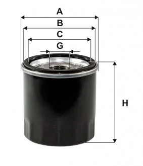 Фильтр масляный двигателя TOYOTA /OP572 WIX FILTERS WL7131