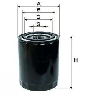 Фильтр масляный двигателя /OP657 WIX FILTERS WL7245