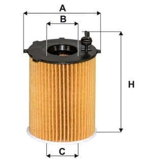 Фильтр масляный двигателя CITROEN, PEUGEOT /OE667/1 WIX FILTERS WL7305