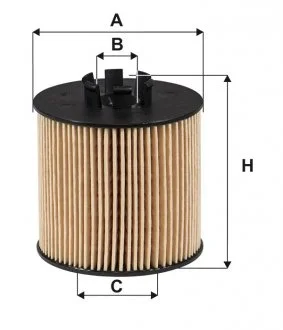 Фильтр масляный двигателя /OE650/2 WIX FILTERS WL7410