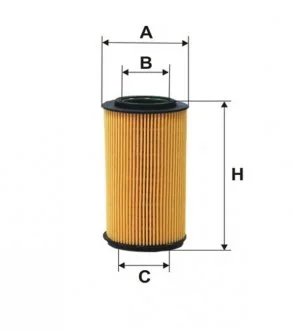 Фільтр масляний двигун HYUNDAI, KIA /OE674/3 WIX FILTERS WL7451