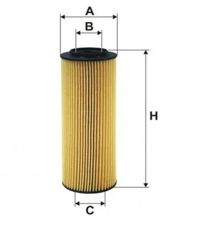 Фільтр масляний двигун HYUNDAI ix55 3.0 CRDI WIX FILTERS WL7493