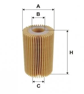 Фильтр масляный двигателя Lexus LX, Toyota Land Cruiser WIX FILTERS WL7528
