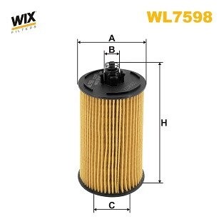 ФІЛЬТР ОЛИВИ/ГІДРАВЛІКИ WIX FILTERS WL7598 (фото 1)