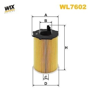 ФІЛЬТР ОЛИВИ/ГІДРАВЛІКИ WIX FILTERS WL7602 (фото 1)