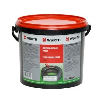 Шиномонтажна паста чорна 5 кг {арт. } Wurth 08901241
