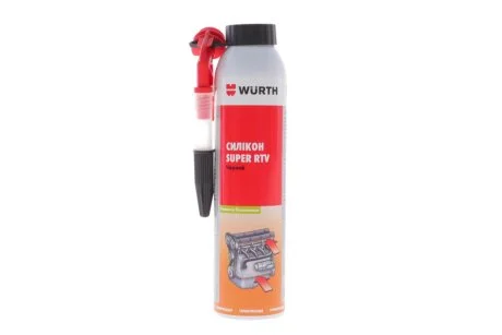 Силікон SuРer RTV, Чорний Wurth 08933311