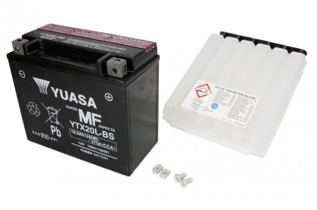 Аккумулятор YUASA YTX20LBSYUASA (фото 1)