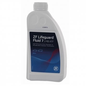 Масло трансмиссионное синтетическое LIFEGUARDFLUID вместимостью 1л ZF 5961.307.351