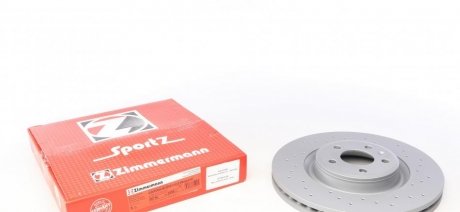 Гальмівний диск Coat Z Sport ZIMMERMANN 100335652