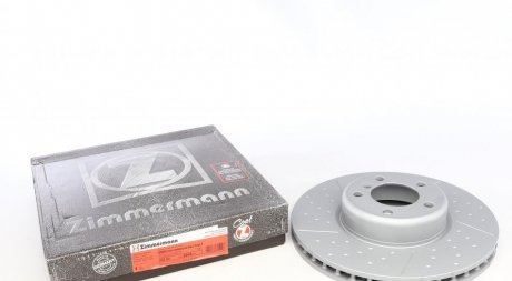 Тормозной диск передний ZIMMERMANN 150290620