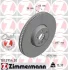Диск тормозной Coat Z левый ZIMMERMANN 150295420 (фото 7)