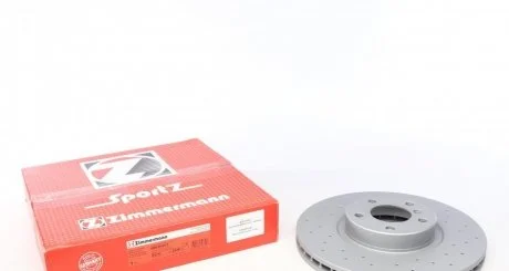 Гальмівний диск передній вентильований BMW X5 (E70) 30si-48i / X ZIMMERMANN 150344852