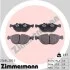 Гальмiвнi колодки дисковi ZIMMERMANN 214842051 (фото 1)
