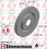 Диск гальмівний Coat Z ZIMMERMANN 230238420 (фото 1)