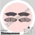 Комплект передних тормозных колодок ZIMMERMANN 232341701 (фото 1)