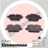 Гальмівні колодки дискові ZIMMERMANN 236231701 (фото 5)
