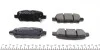 Тормозные колодки зад Nissan Murano / Quashqai / X-tra ZIMMERMANN 238711381 (фото 4)