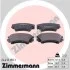 Колодки тормозные ZIMMERMANN 24412.190.1 (фото 1)