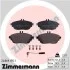 Тормозные колодки дисковые ZIMMERMANN 248691951 (фото 1)