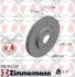 Диск гальмівний Honda CR-V у 2006р., FR-V, Stream ZIMMERMANN 280316720 (фото 1)