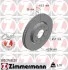 Тормозной диск передвентил Mitsubishi Lancer 16 сентября ZIMMERMANN 380216820 (фото 1)