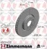 Диск гальмівний Coat Z ZIMMERMANN 400554220 (фото 1)