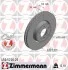 Диск тормозной передний Coat Z ZIMMERMANN 450522620 (фото 1)