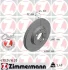 Тормозной диск Coat Z ZIMMERMANN 470241620 (фото 2)