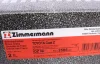 Тормозной диск передний вентилируемый Land Cruiser 120 Prad ZIMMERMANN 590258620 (фото 7)