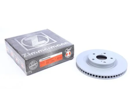 Тормозной диск передний вентилируемый Toyota Camry V40 / V50 ZIMMERMANN 590281020