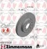 Гальмівний диск передній Audi A3, VW Golf 7, Skoda ZIMMERMANN 600325120 (фото 1)